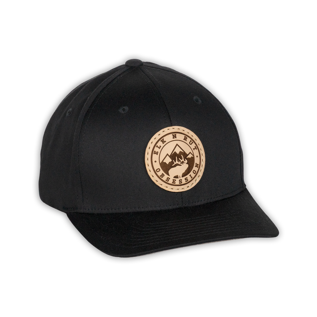 Scoutin' Black Flexfit Hat | Elk N Rut Apparel | Elk In Rut