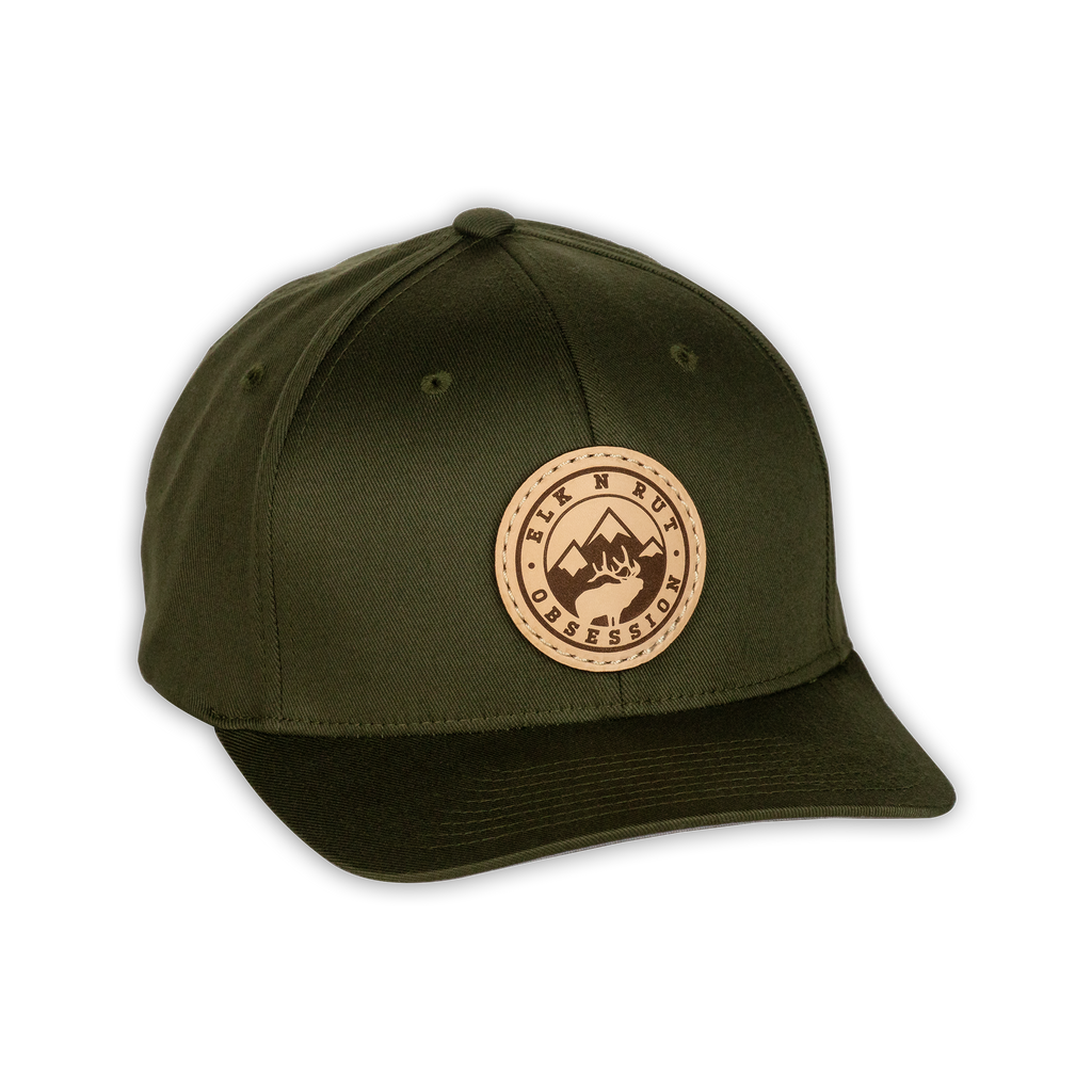 Scoutin' Military Green Flexfit Hat | Elk N Rut Apparel | Elk In Rut