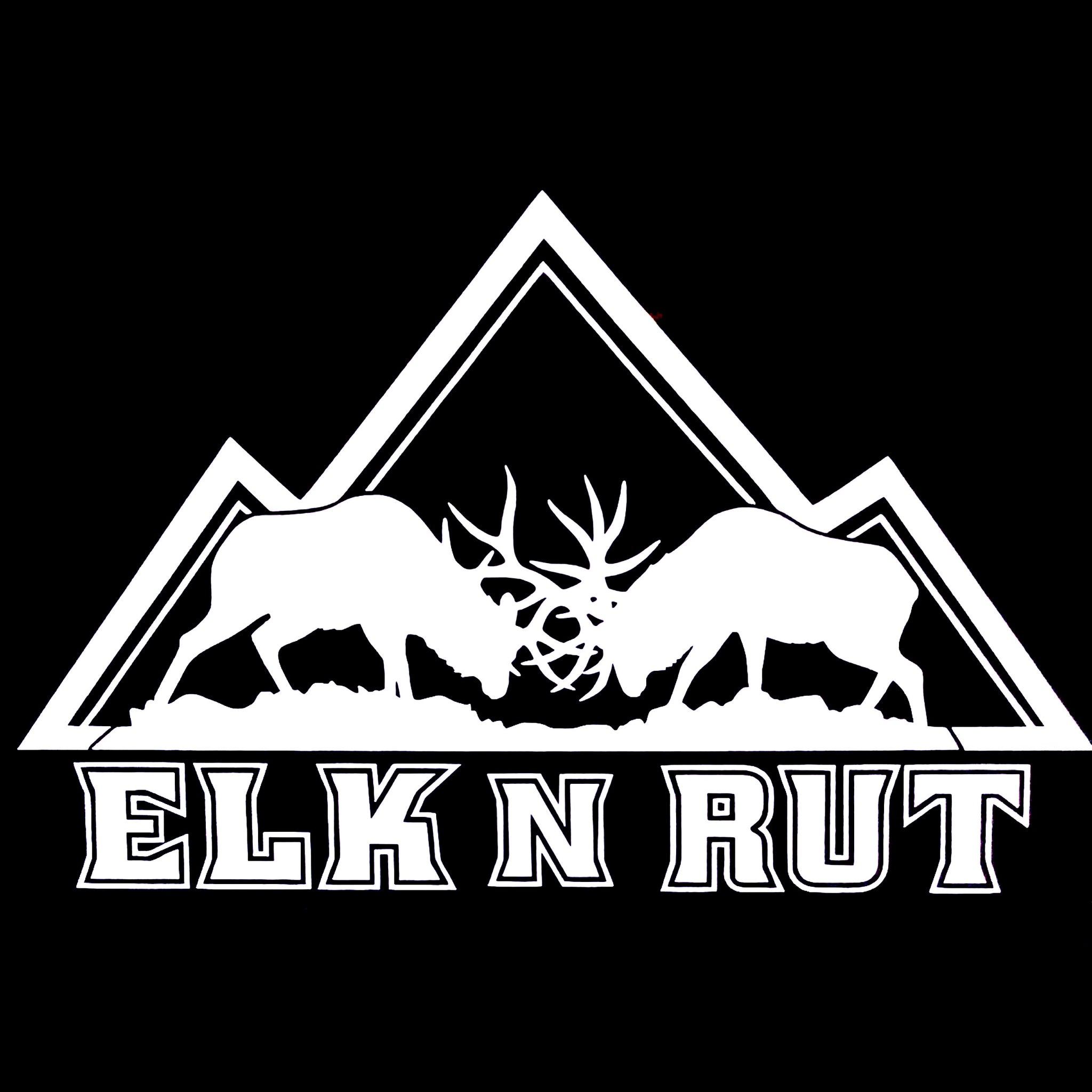 Bull Elk Decals