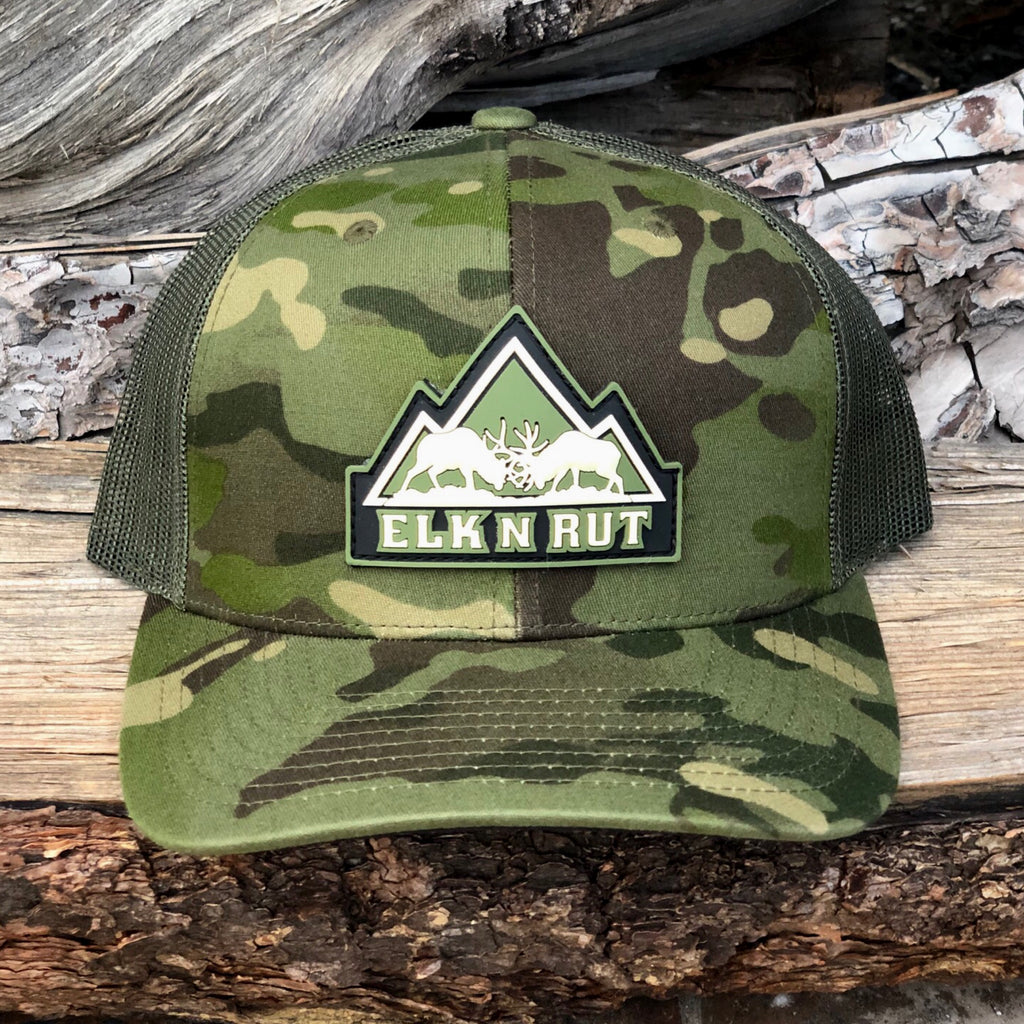 The Full Rut Elk Hat - Tropic MultiCam Snapback