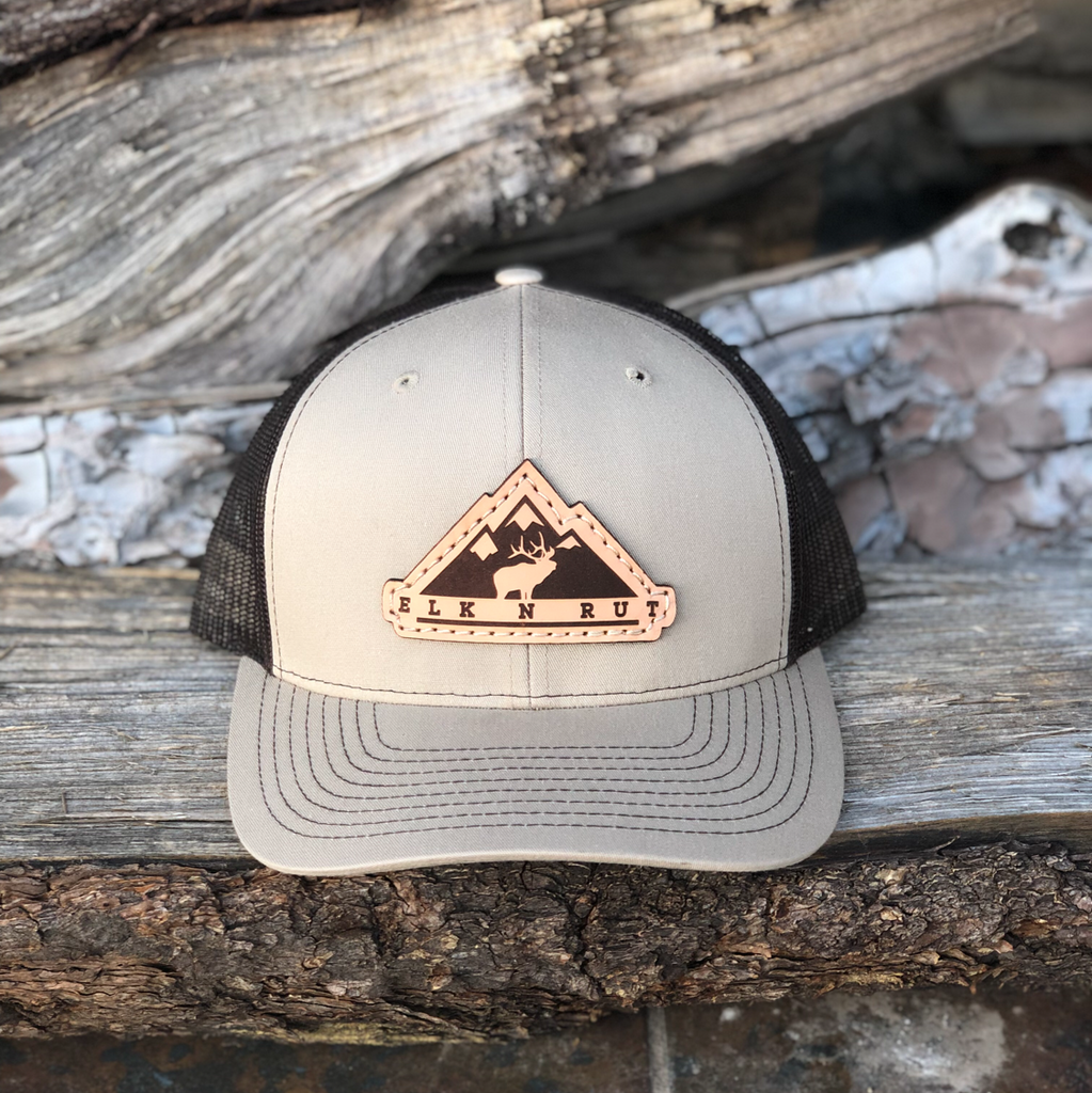 Peak Rut Elk Hat - Khaki/Coffee Snapback